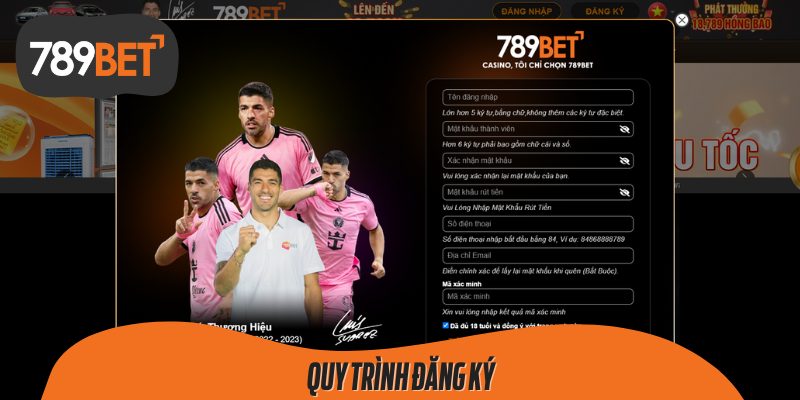 Quy trình đăng ký – nhanh chóng, đơn giản và an toàn