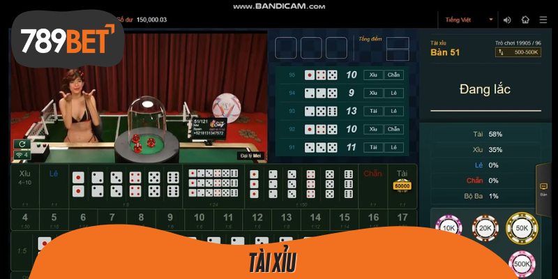 Tài xỉu là trò chơi may rủi được nhiều người lựa chọn.
